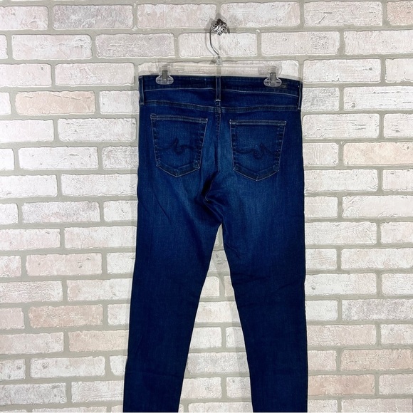 Ag The Farrah High Rise Skinny Jeans in Dark Wash Size 29 - Picture 9 of 11